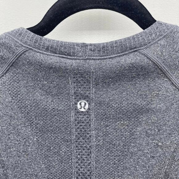 Lululemon Run Swiftly Tech Short Sleeve Tee Womens 8 Inkwell / Black - Picture 5 of 8